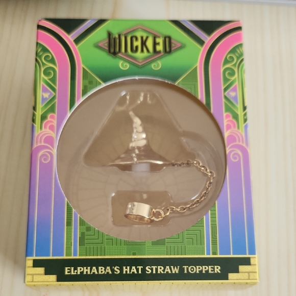 Wicked Other - Wicked Gold Elphaba's Hat Straw Topper